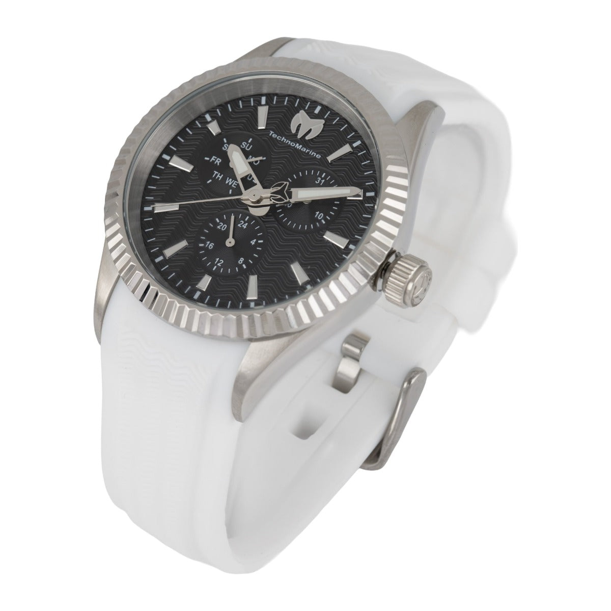 Reloj Technomarine TM-724001 detalle de la esfera y la caja