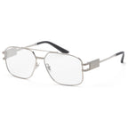 Gafas Oftálmicas Versace Plateado Cuadrada VE1302-1000-57