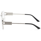 Gafas Oftálmicas Versace Plateado Cuadrada VE1302-1000-57
