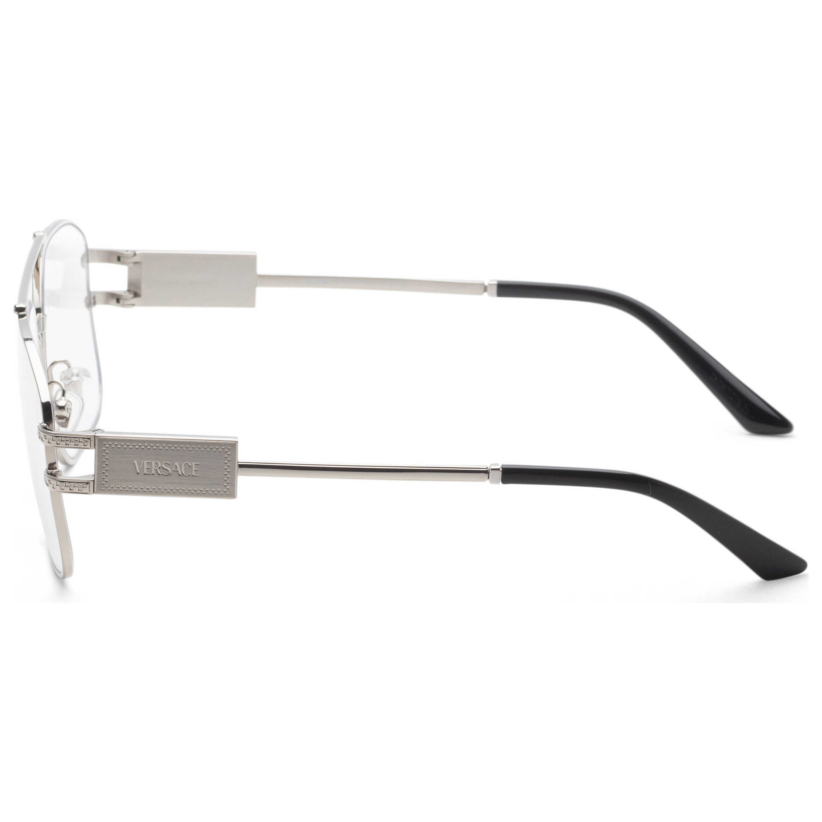 Gafas Oftálmicas Versace Plateado Cuadrada VE1302-1000-57
