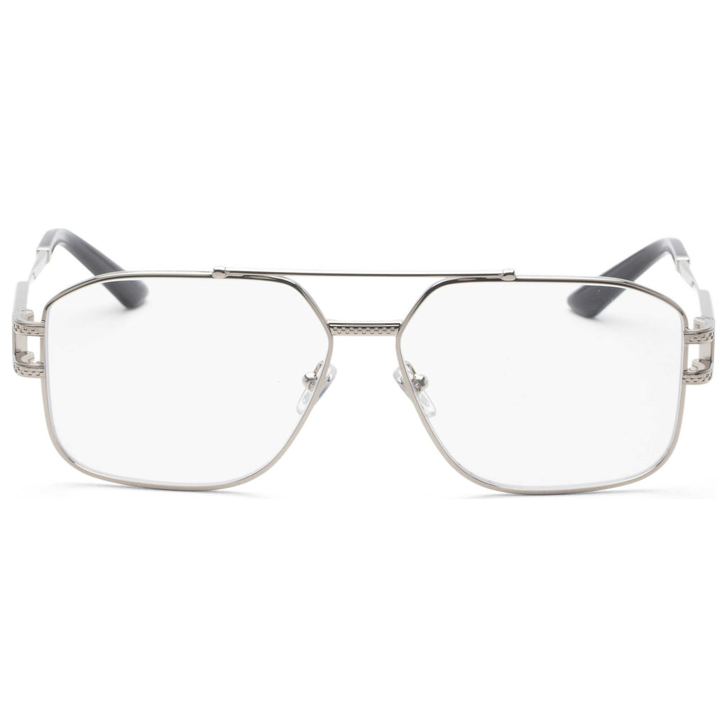 Gafas Oftálmicas Versace Plateado Cuadrada VE1302-1000-57