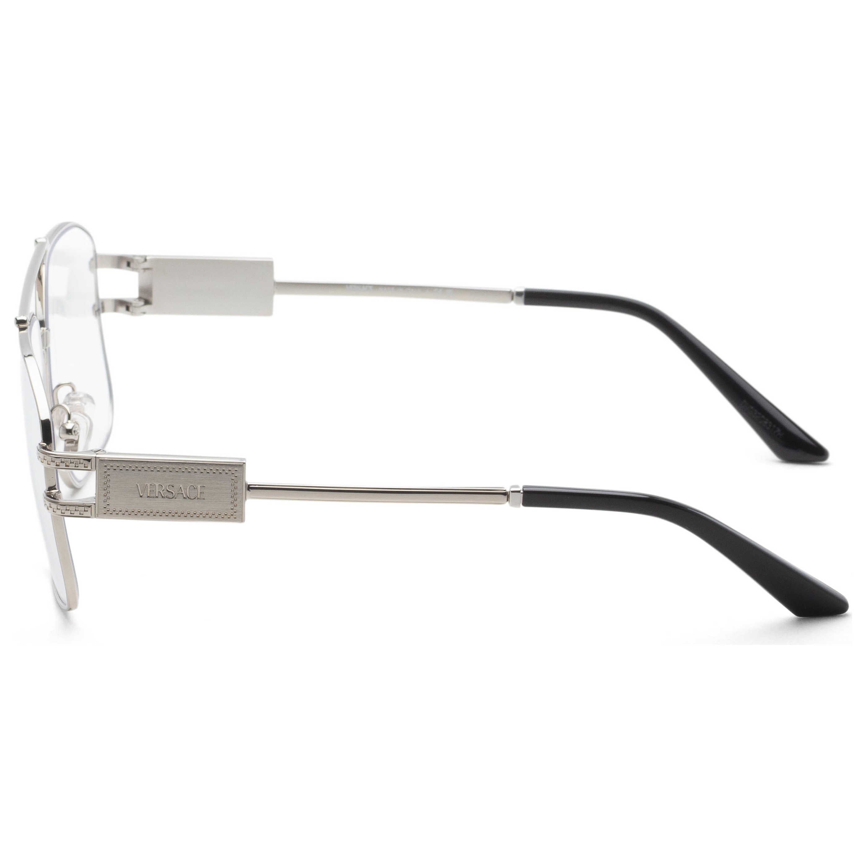Gafas Oftálmicas Versace Plateado Cuadrada VE1302-1000-59