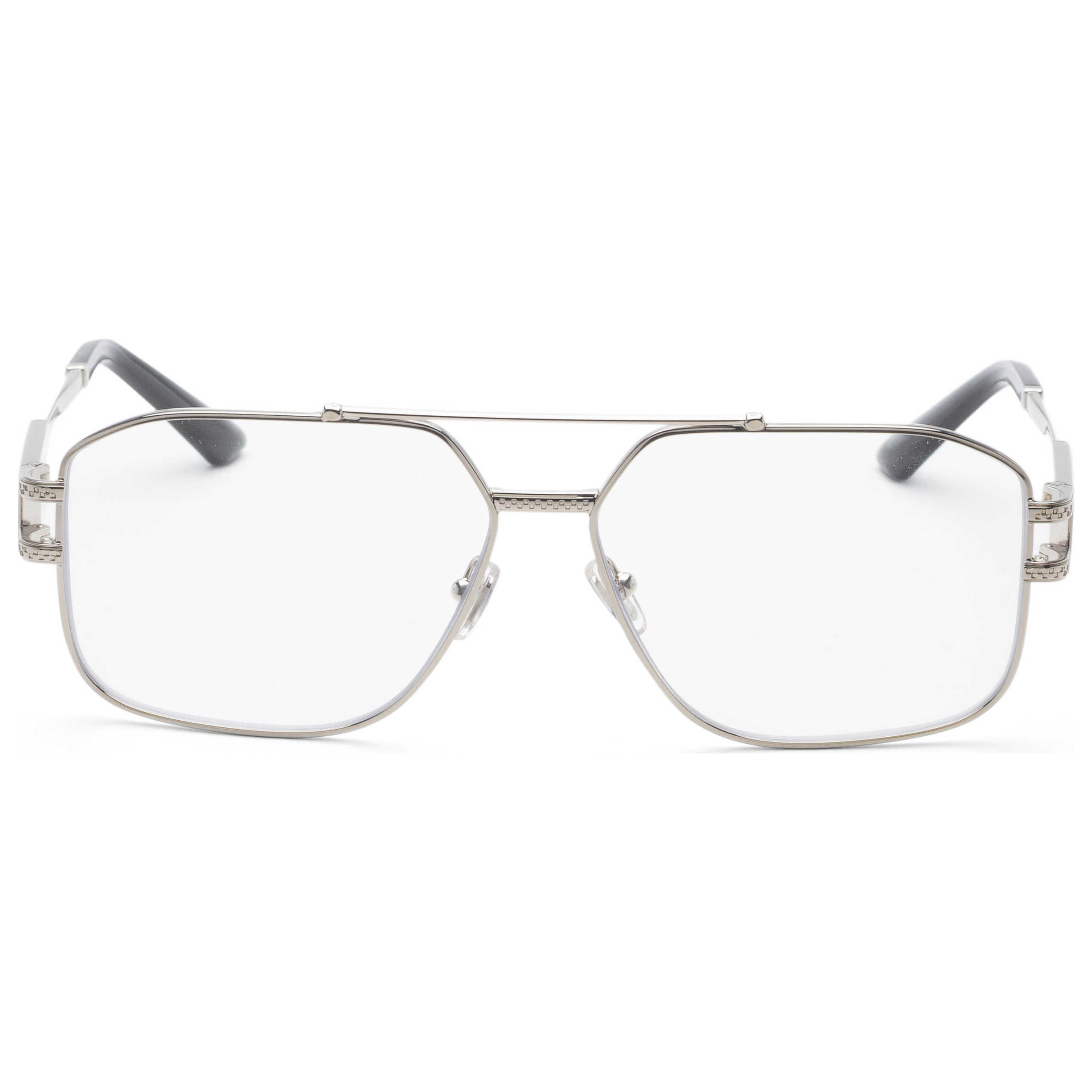 Gafas Oftálmicas Versace Plateado Cuadrada VE1302-1000-59