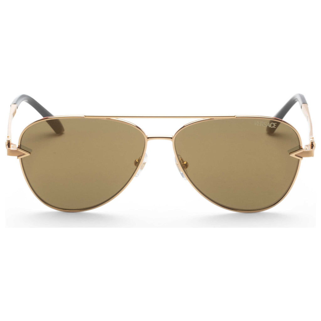 Gafas de Sol Versace Dorado Aviador VE2283-10027I-44