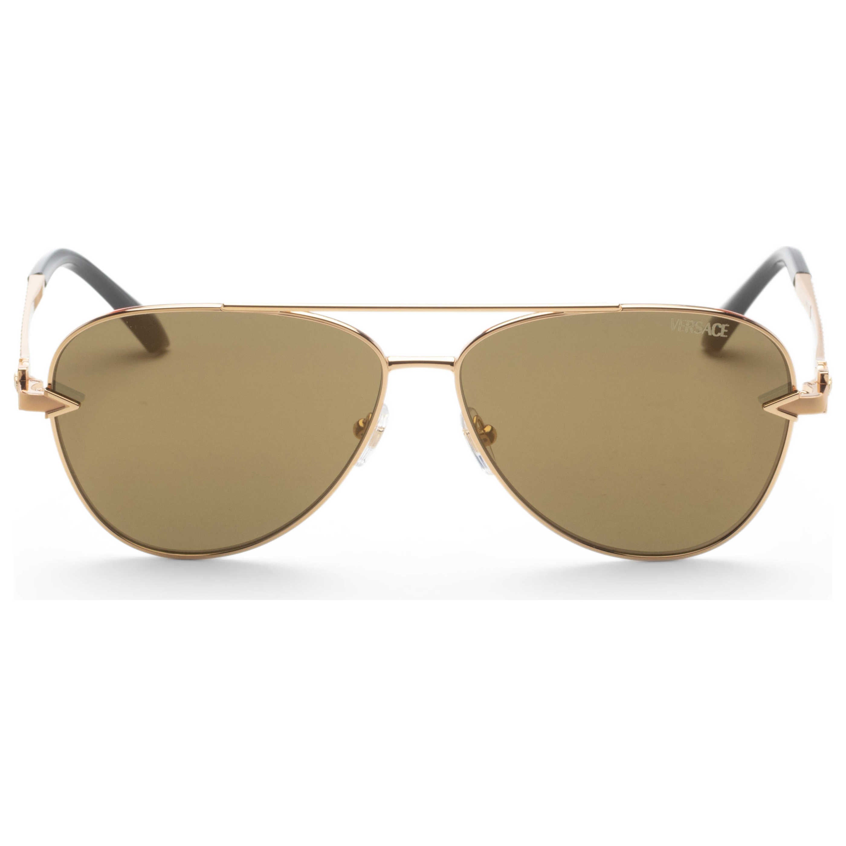 Gafas de Sol Versace Dorado Aviador VE2283-10027I-44