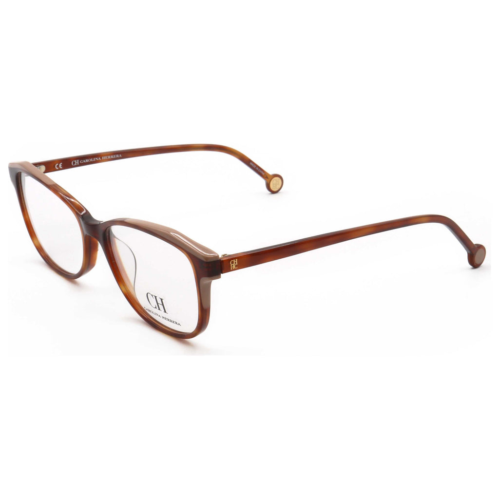 Gafas Oftálmicas Carolina Herrera Marrón Ovalada VHE776K-09XW-53