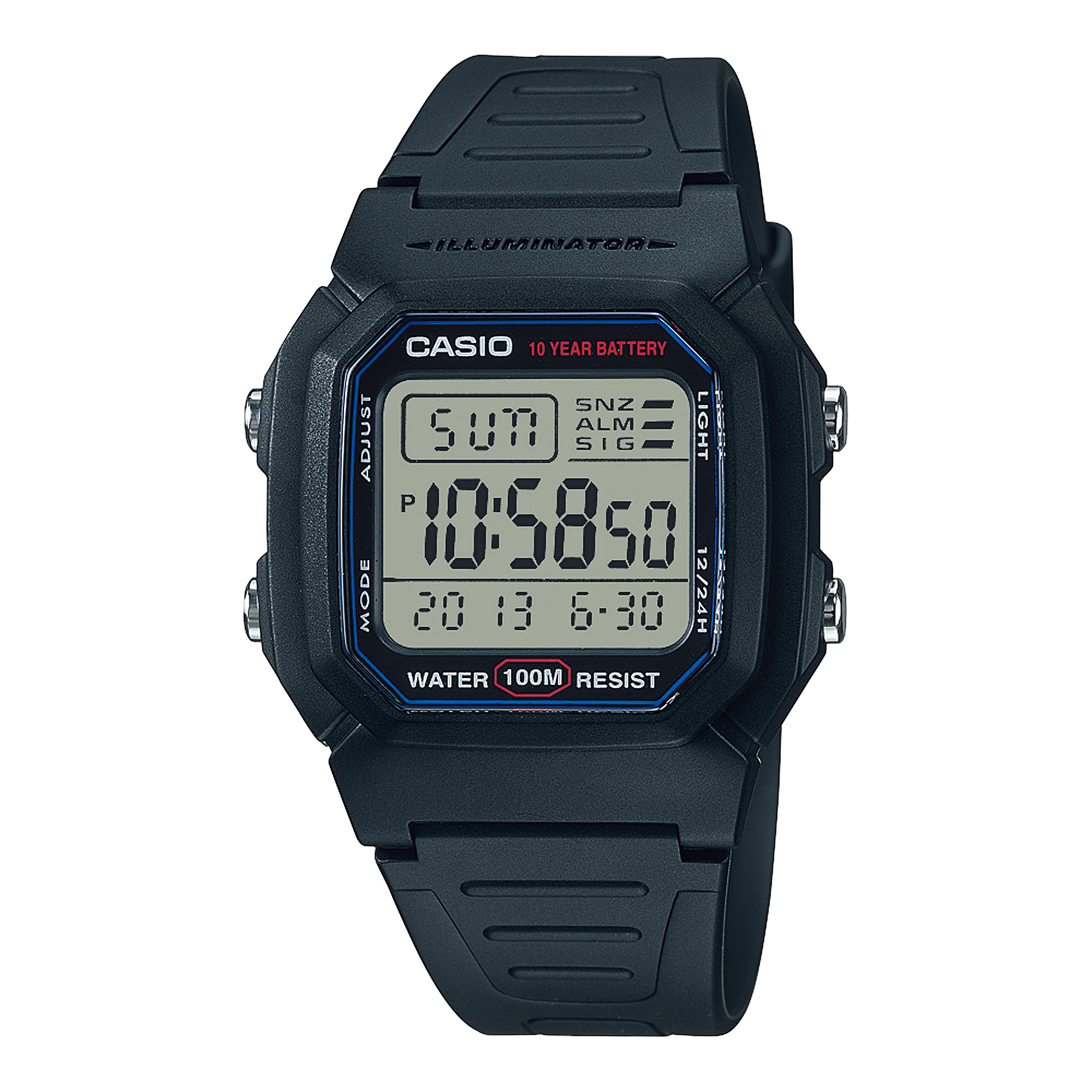 Reloj Casio W-800H-1AVDF