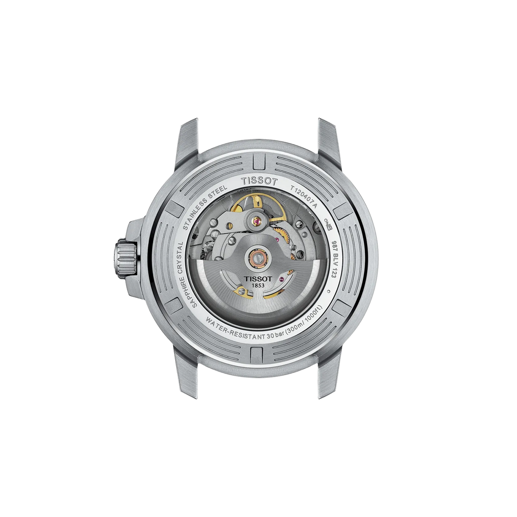 Tissot Seastar 1000 43mm Powermatic 80 T120.407.11.091.01 - vista posterior