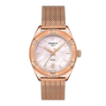 Reloj Tissot PR 100 Sport Chic Rosa T101.910.33.151.00 - vista frontal