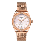 Reloj Tissot PR 100 Sport Chic Rosa T101.910.33.151.00 - vista frontal