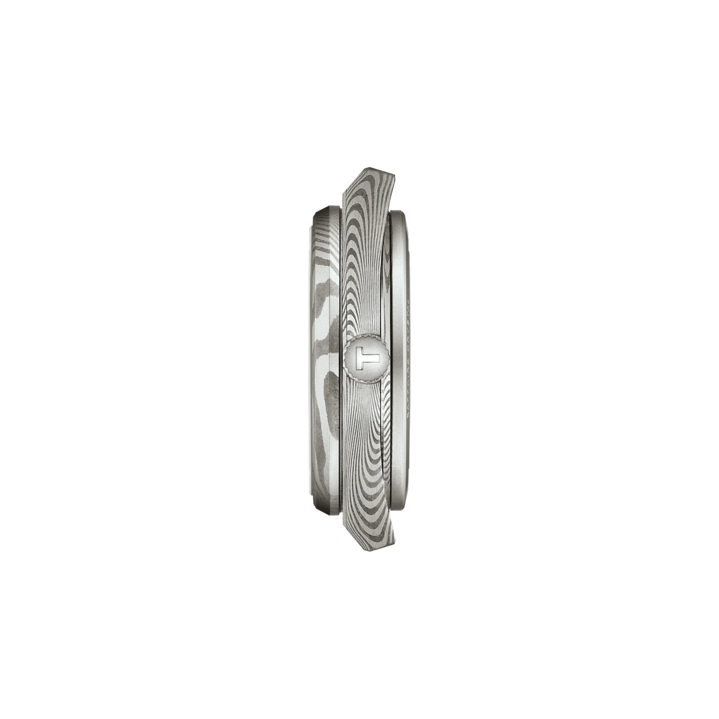 Reloj Tissot PRX Damascus T137.807.96.081.00 vista de perfil