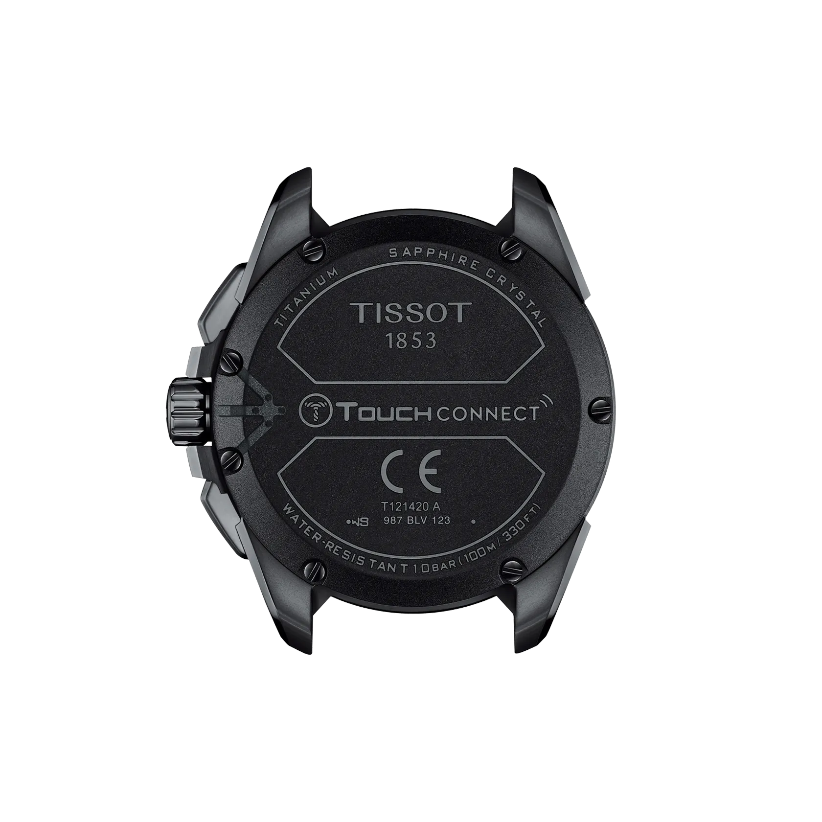 Reloj Tissot T-Touch Connect Solar T121.420.47.051.03 vista posterior