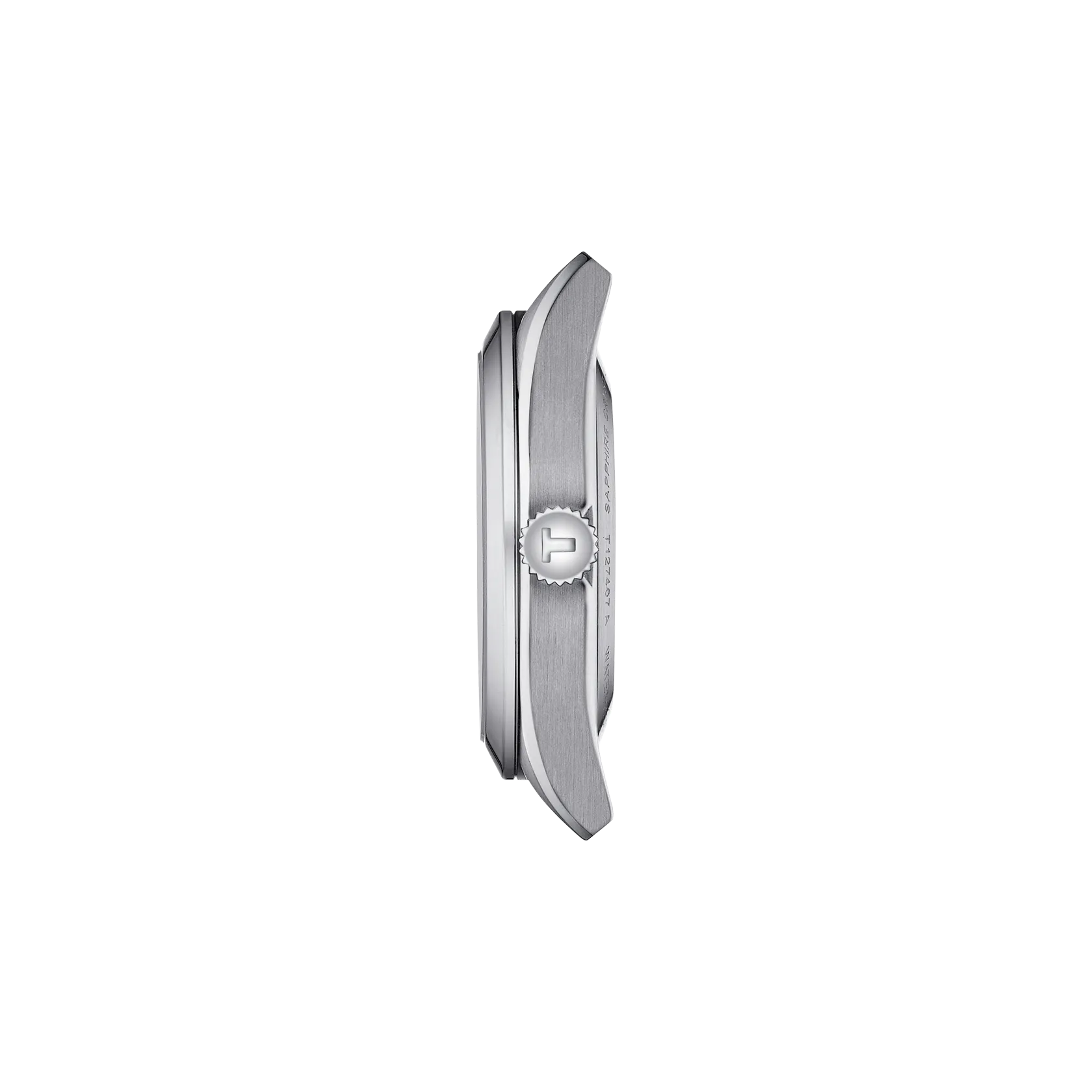 Reloj Tissot Gentleman T127.407.11.051.00 vista de perfil