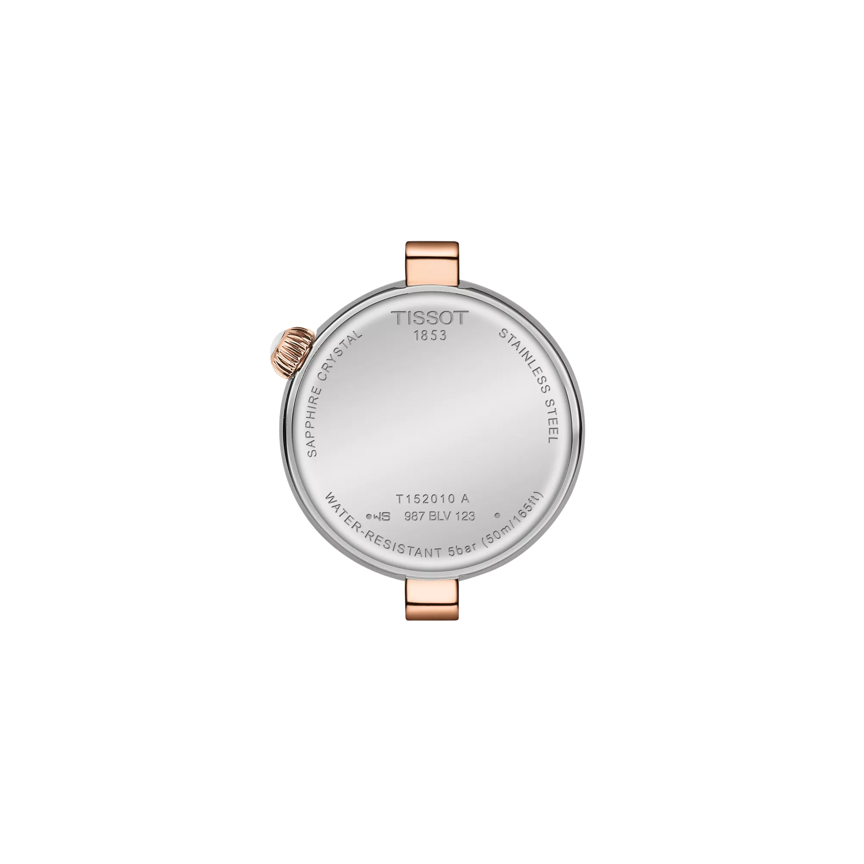 Reloj Tissot Desir T152.010.22.118.00 vista posterior