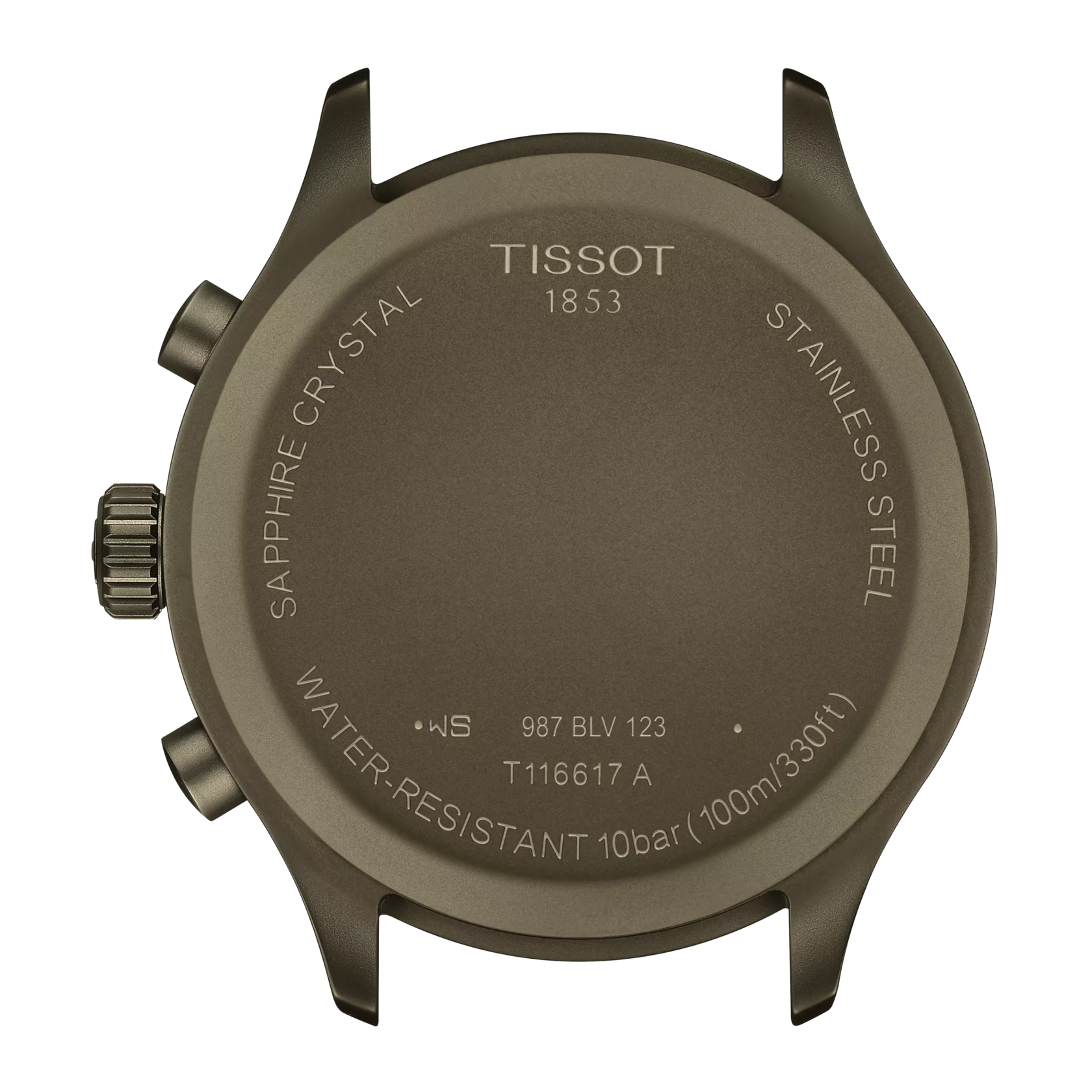 Tissot Chrono XL T116.617.36.092.00 - vista posterior