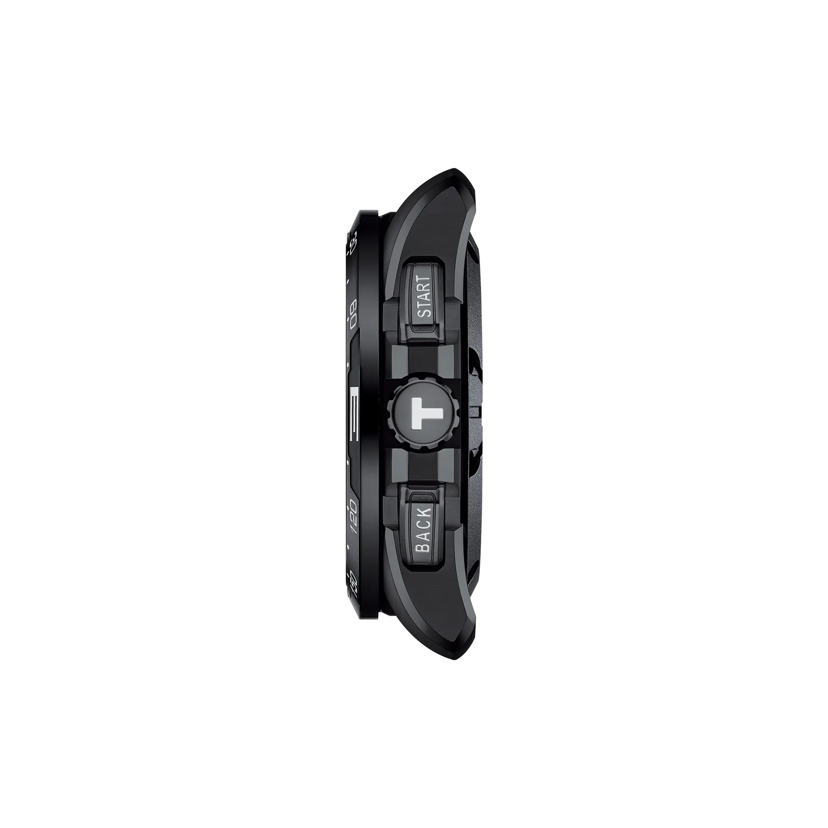 Reloj Tissot T-Touch Connect Solar T121.420.47.051.03 vista de perfil