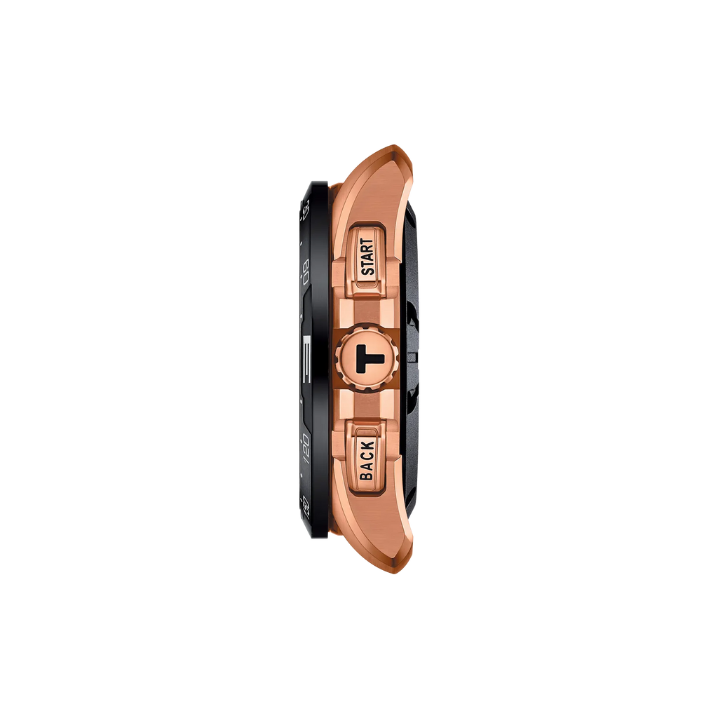 Reloj Tissot T-Touch Connect Solar T121.420.47.051.02 vista de perfil