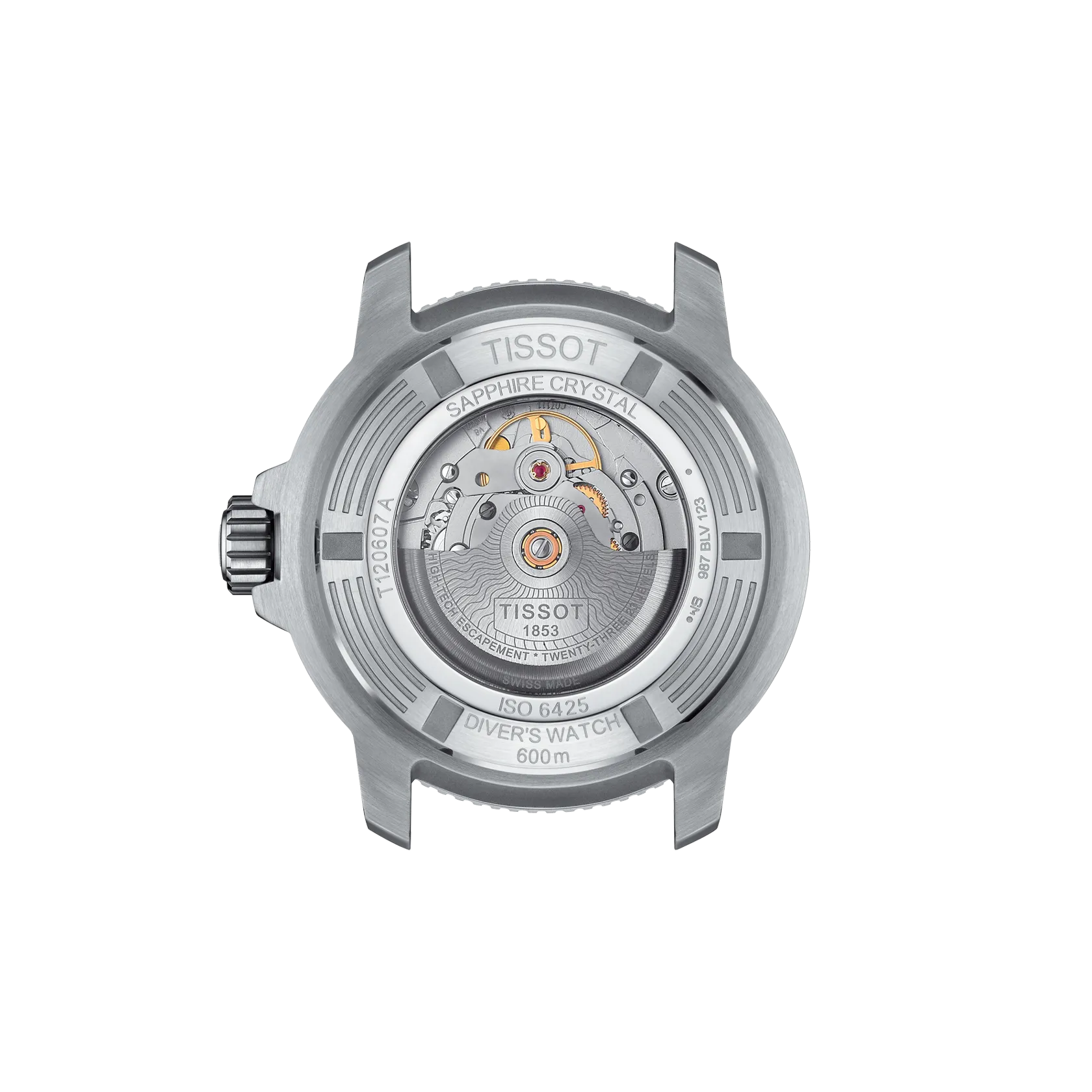 Tissot Seastar 2000 46mm T120.607.17.441.01 - vista posterior