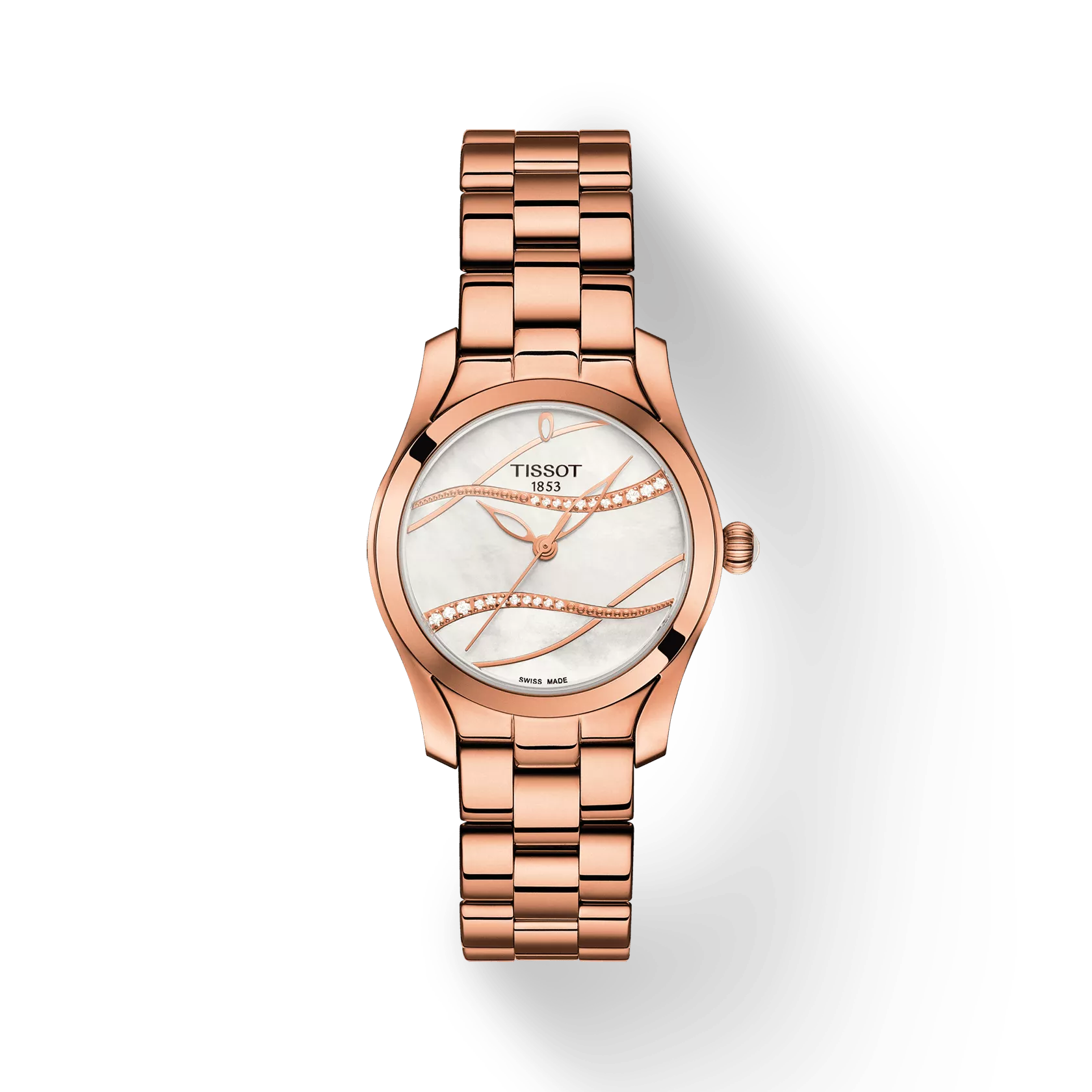 Reloj Tissot T-Wave Diamantes T112.210.33.111.00 - con sombra