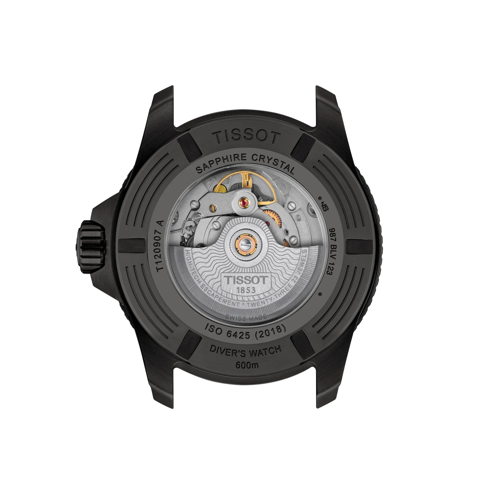 Tissot Seastar 2000 44mm T120.907.37.041.00 - vista posterior