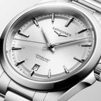 Reloj Longines Conquest Automático Dial Plateado L3.720.4.72.6