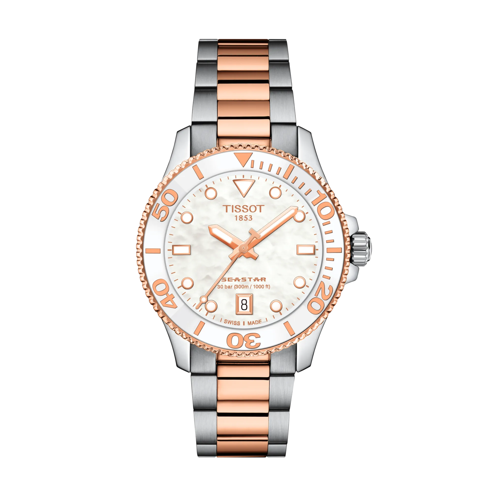 Tissot Seastar 1000 36mm T120.210.22.111.00 - vista frontal