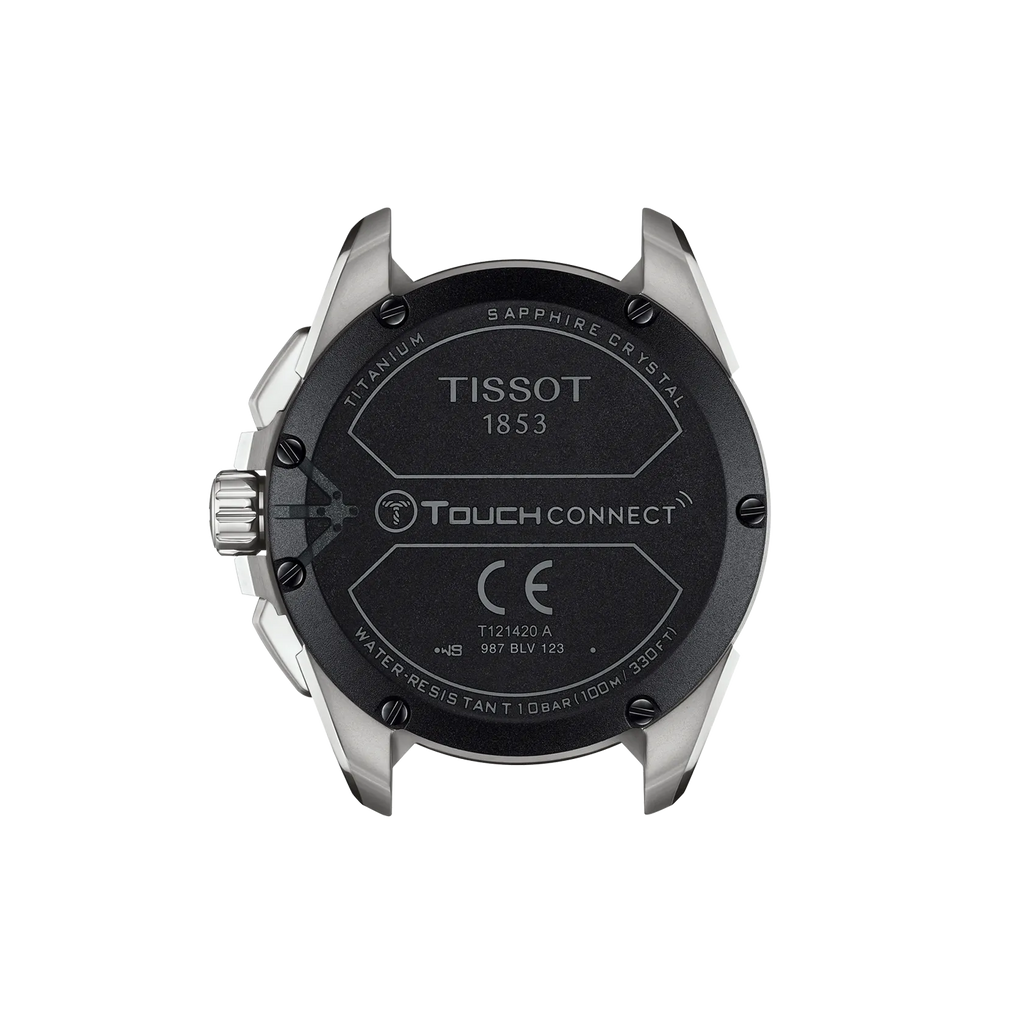 Reloj Tissot T-Touch Connect Solar T121.420.47.051.00 vista posterior