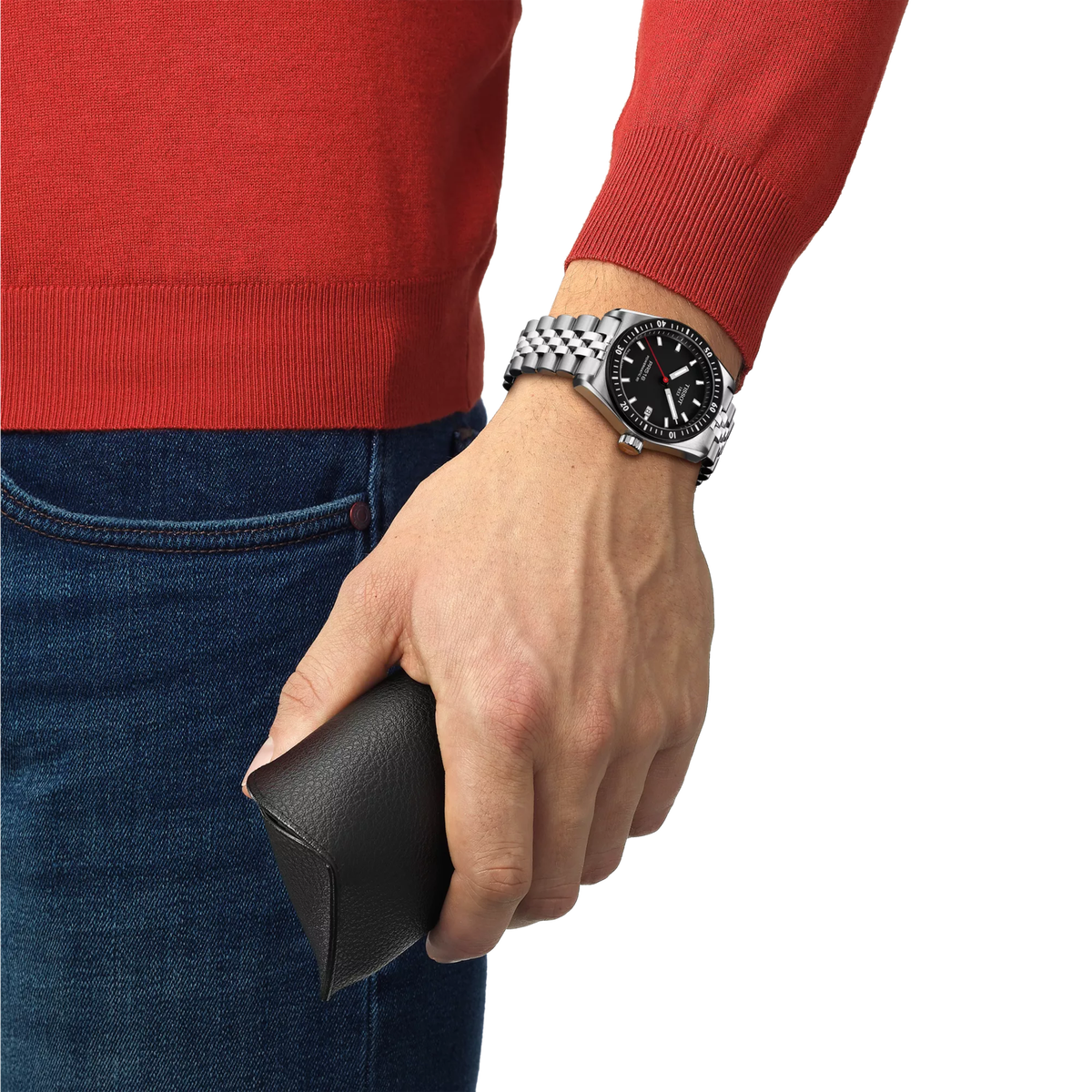 Reloj Tissot PR516 T149.407.11.051.00 en muñeca