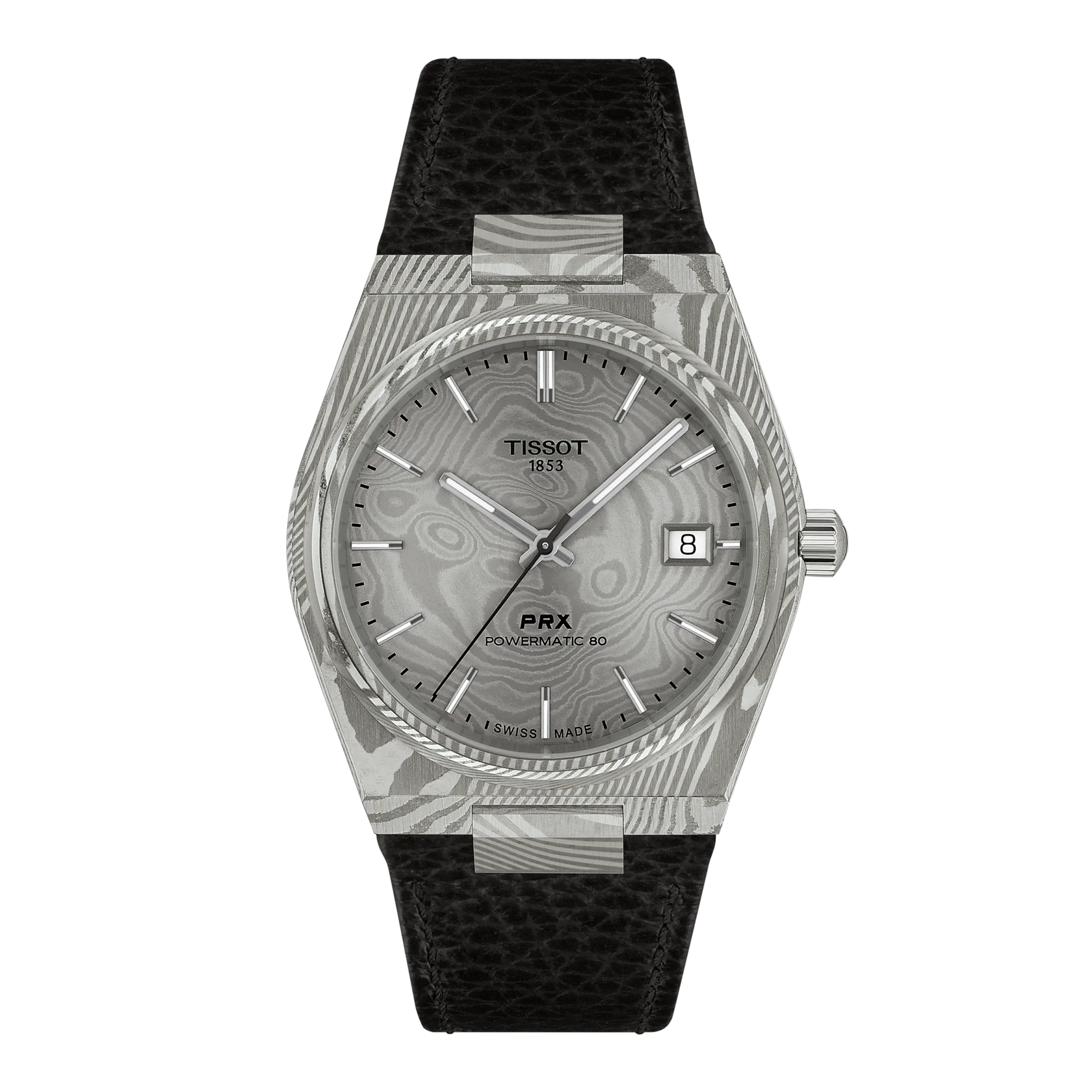Reloj Tissot PRX Damascus T137.807.96.081.00 vista frontal