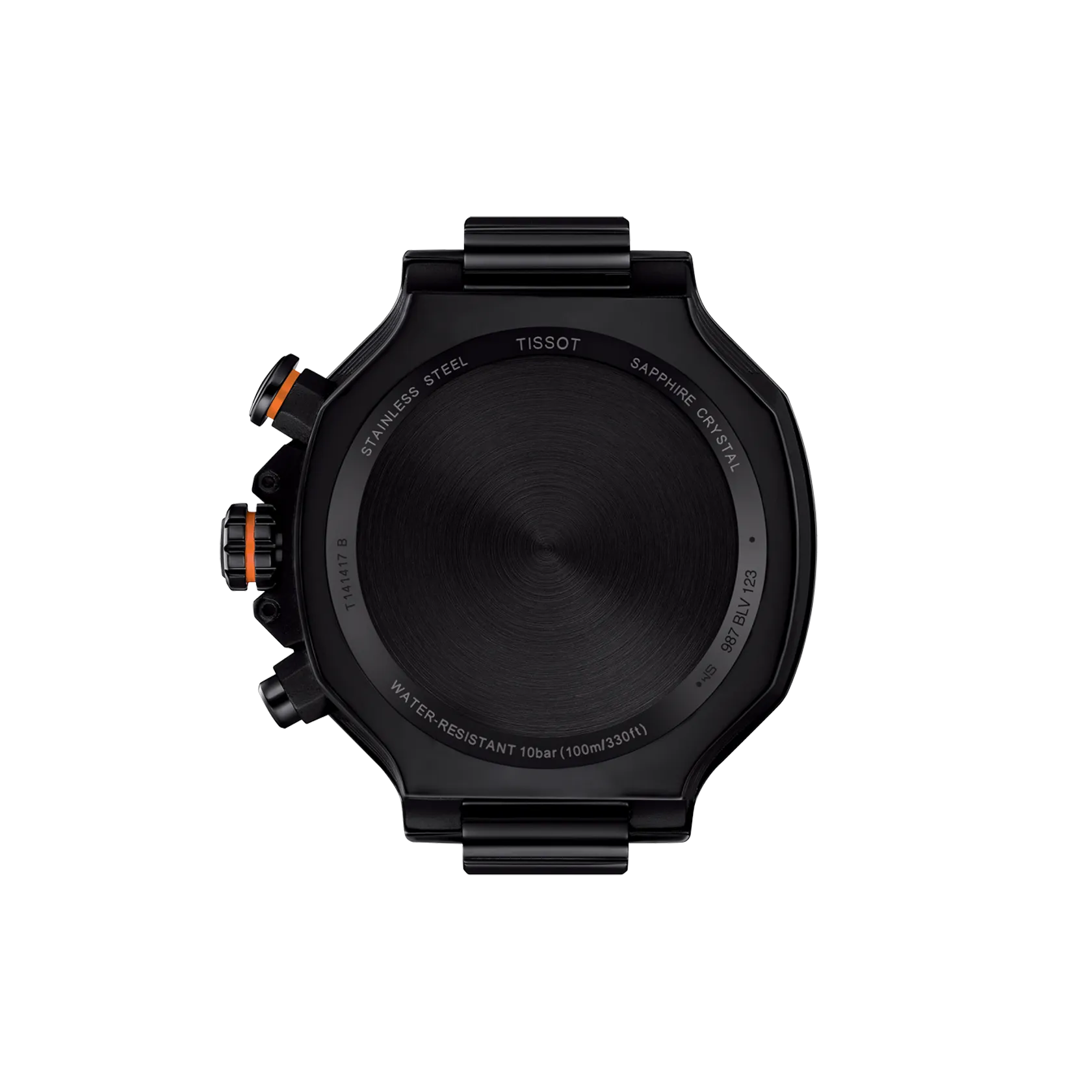 Reloj Tissot T-Race T141.417.37.051.02 vista posterior