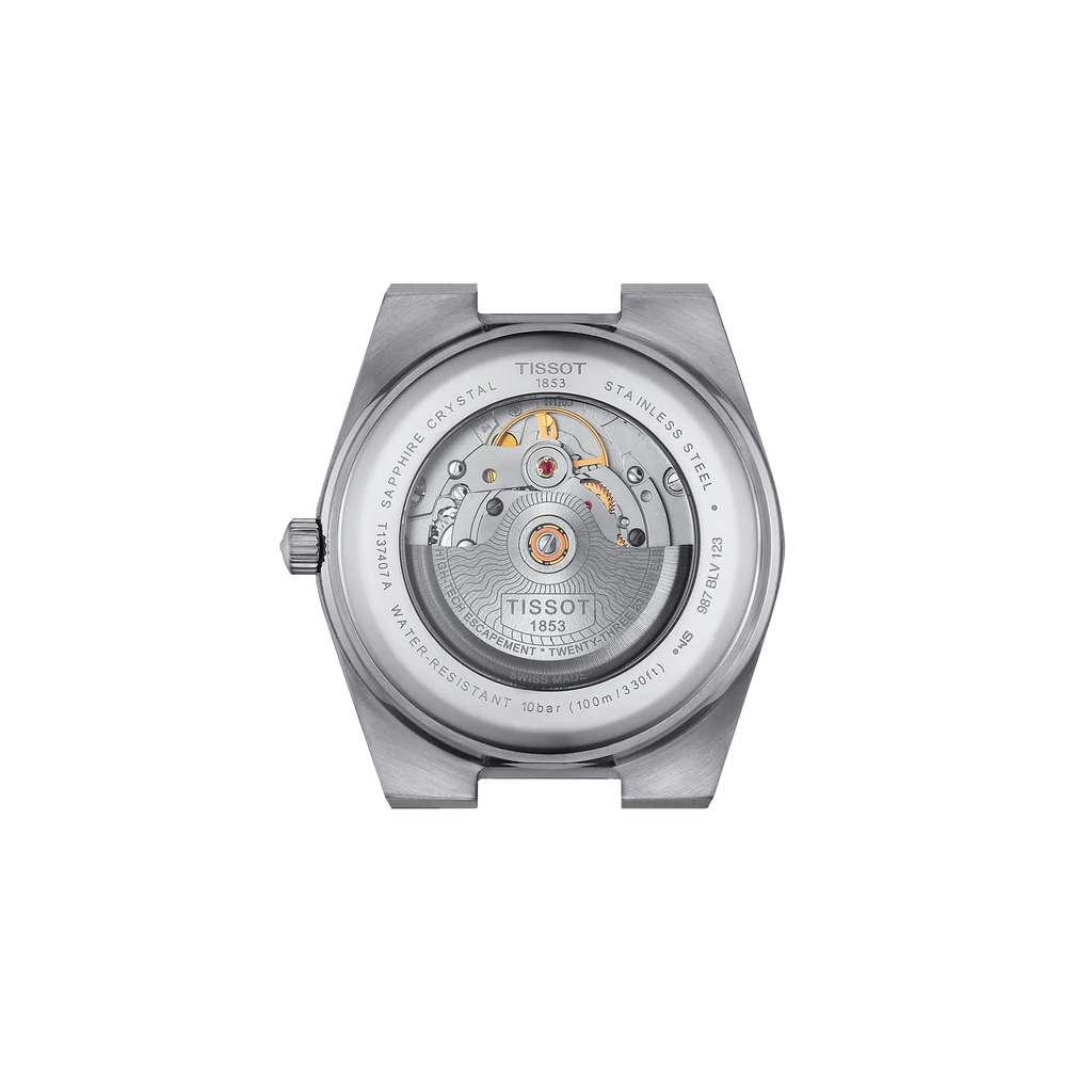 Reloj Tissot PRX T137.407.11.051.00 vista posterior