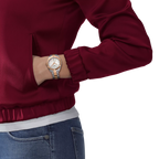 Reloj Tissot PR 100 Sport Chic Diamantes T101.910.22.116.00 - en muñeca