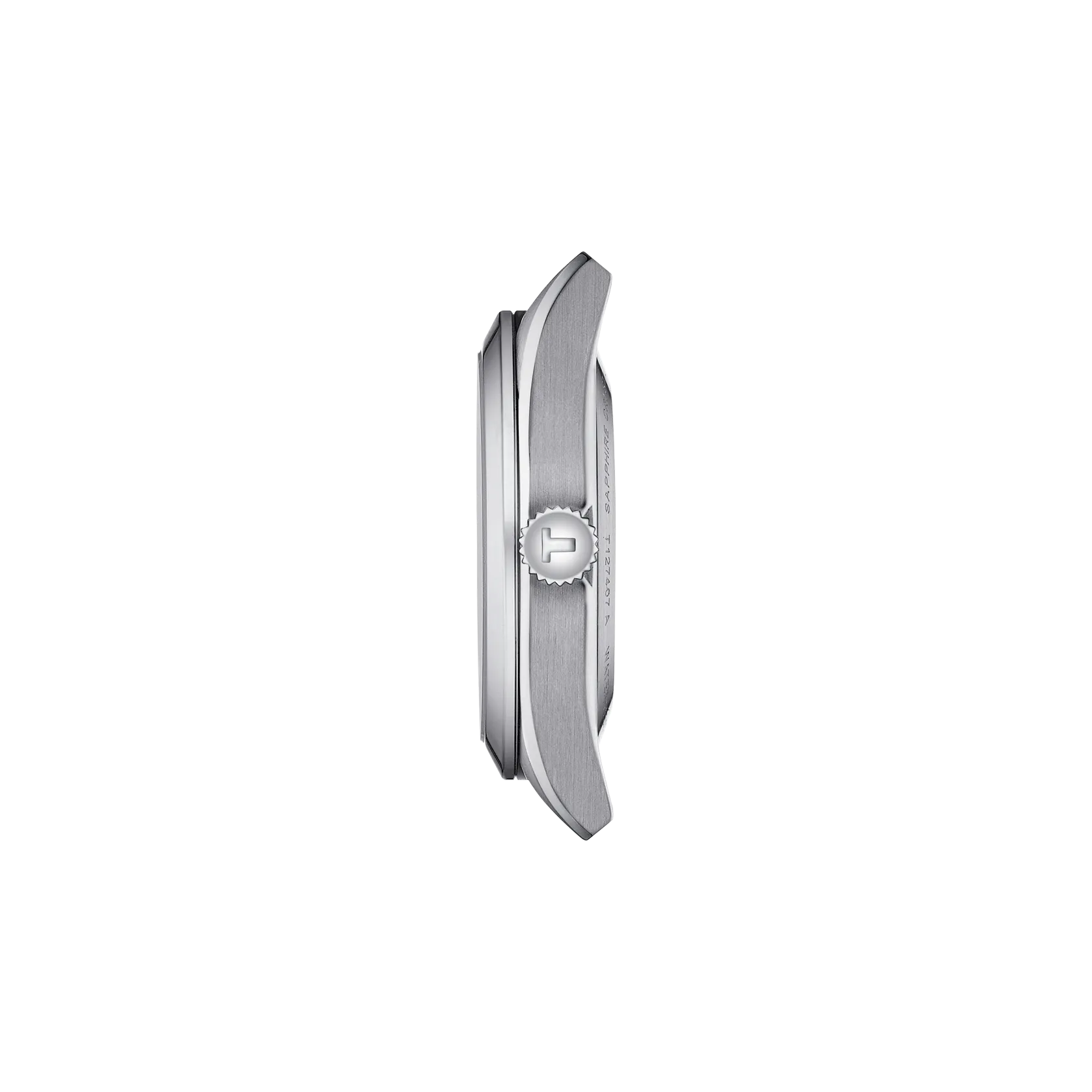 Reloj Tissot Gentleman T127.407.11.041.00 vista de perfil
