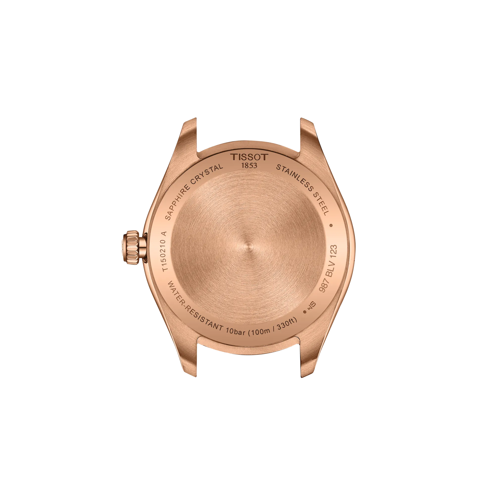 Reloj Tissot PR 100 T150.210.33.111.00 vista posterior