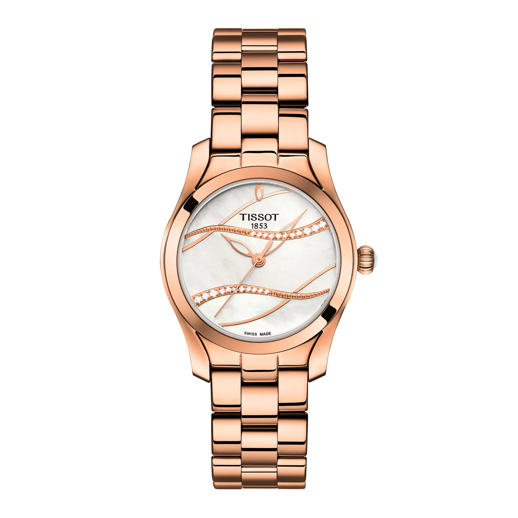 Reloj Tissot T-Wave Diamantes T112.210.33.111.00 - vista frontal
