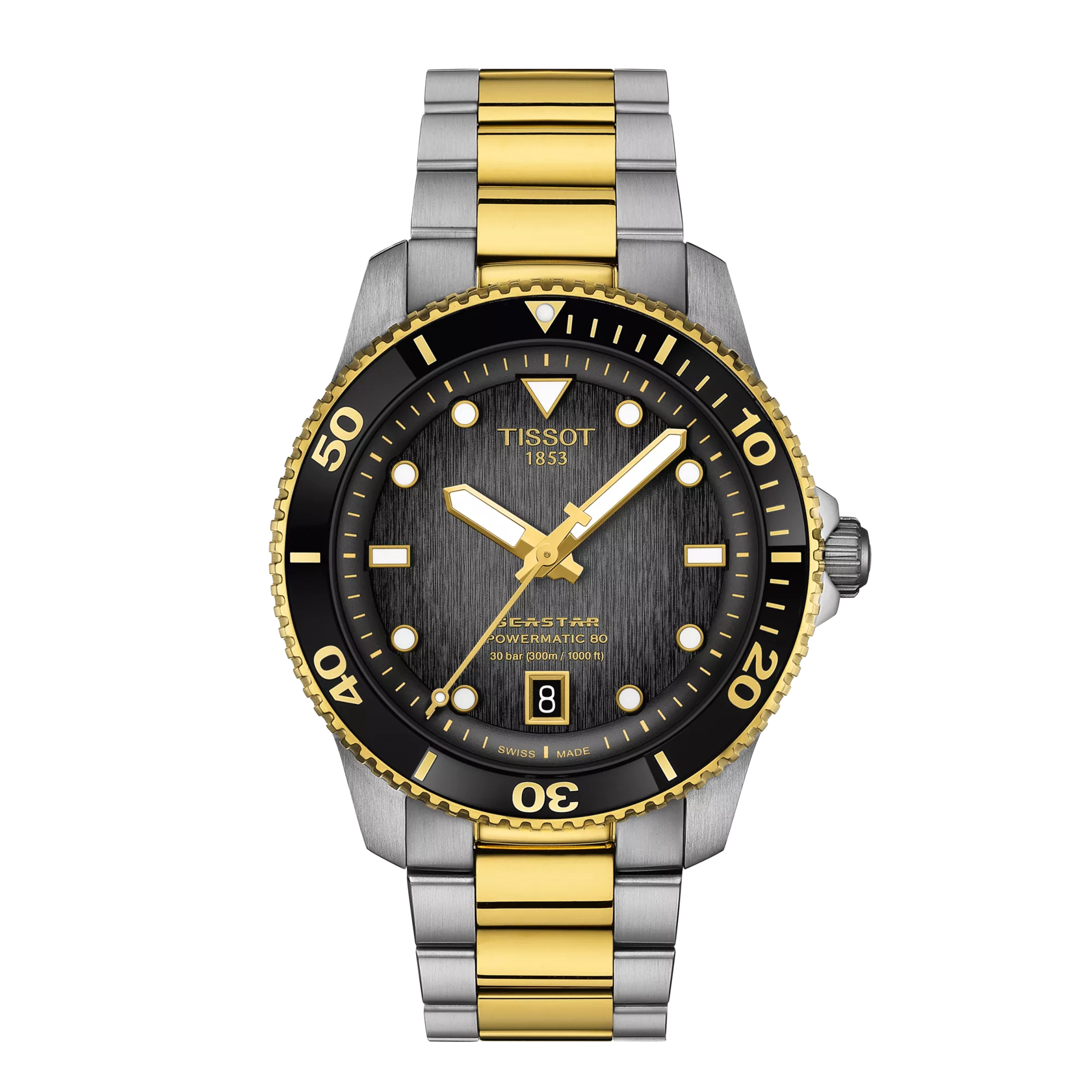Tissot Seastar 1000 40mm T120.807.22.051.00 - vista frontal