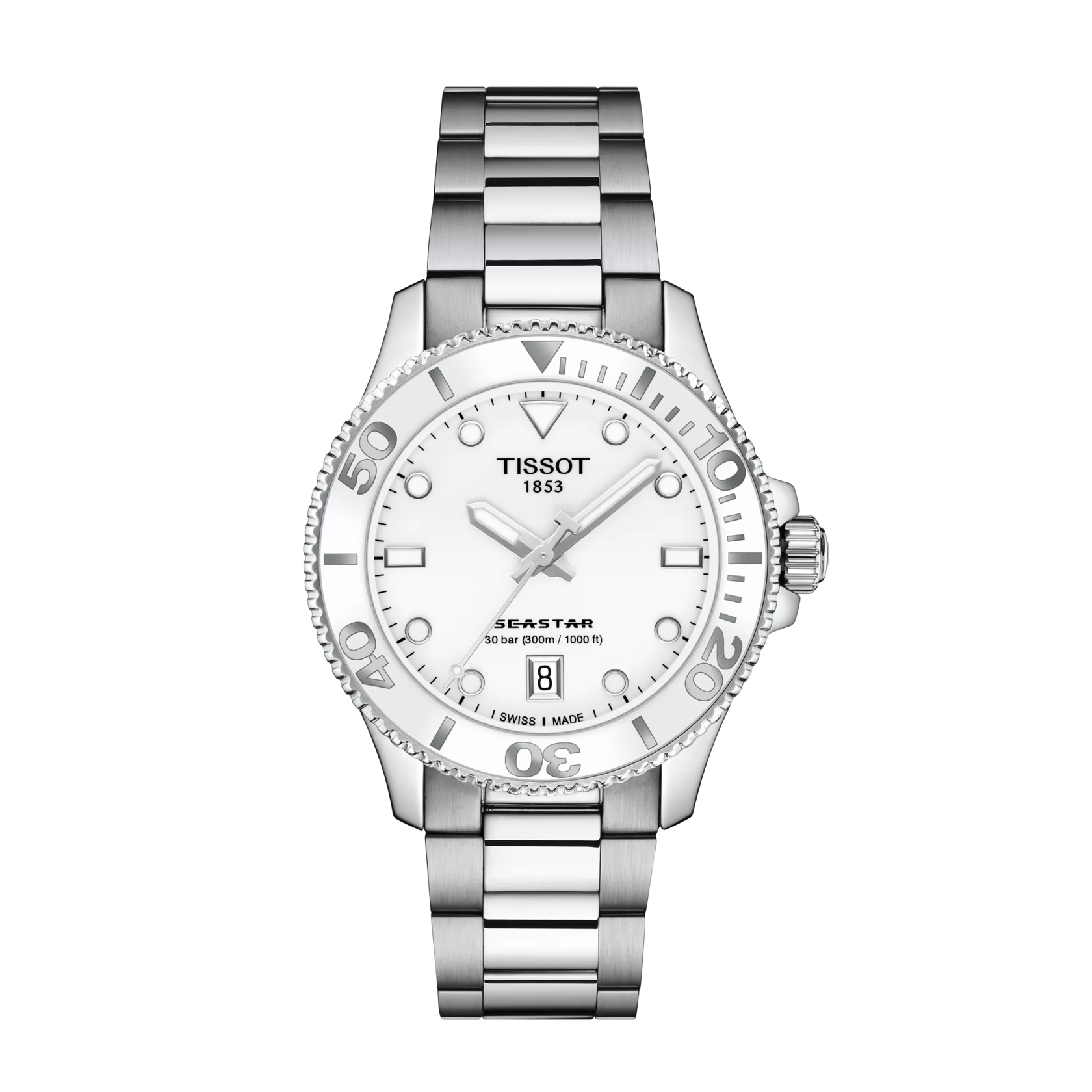 Tissot Seastar 1000 36mm T120.210.11.011.00 - vista frontal
