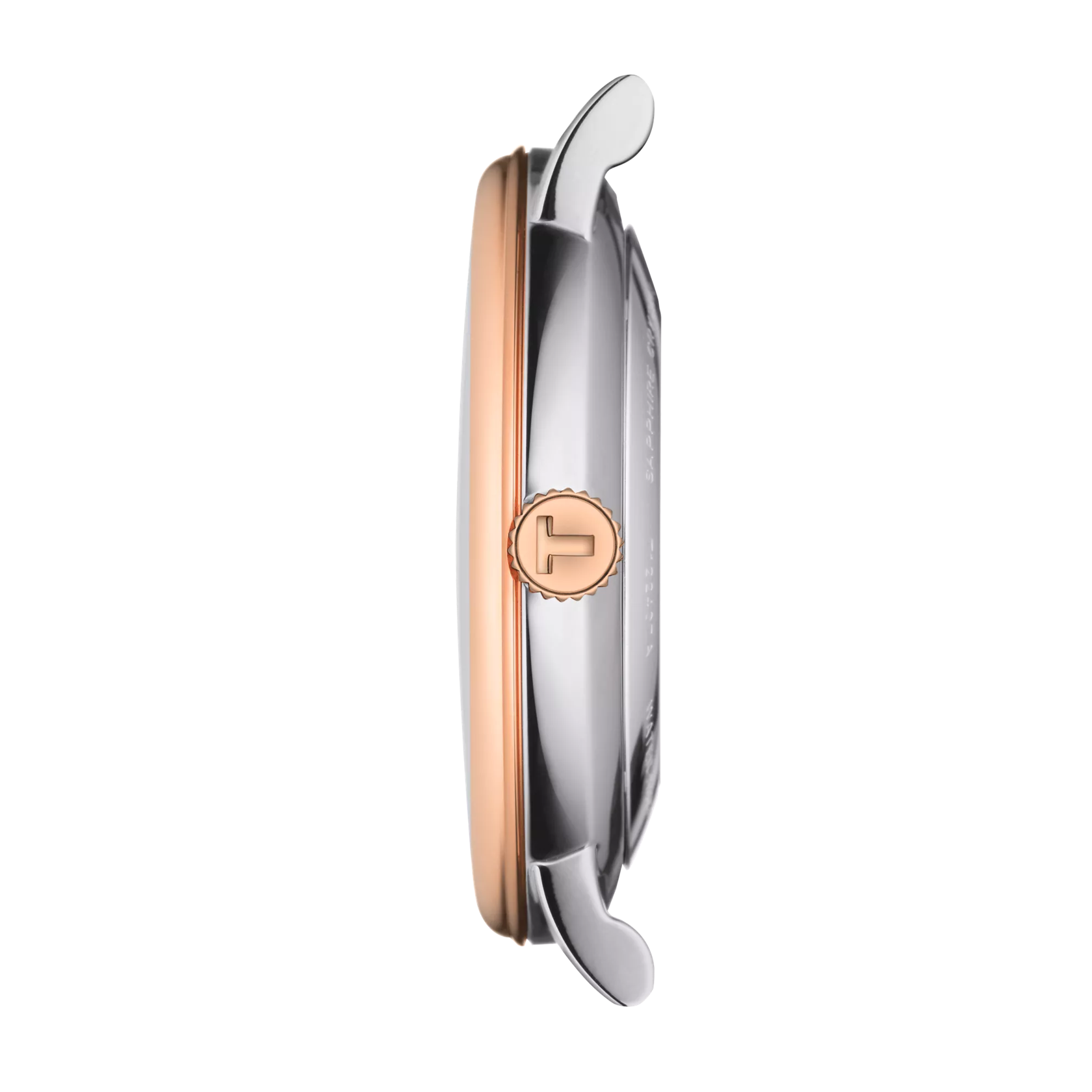 Reloj Tissot Carson Premium T122.407.22.033.00 vista de perfil