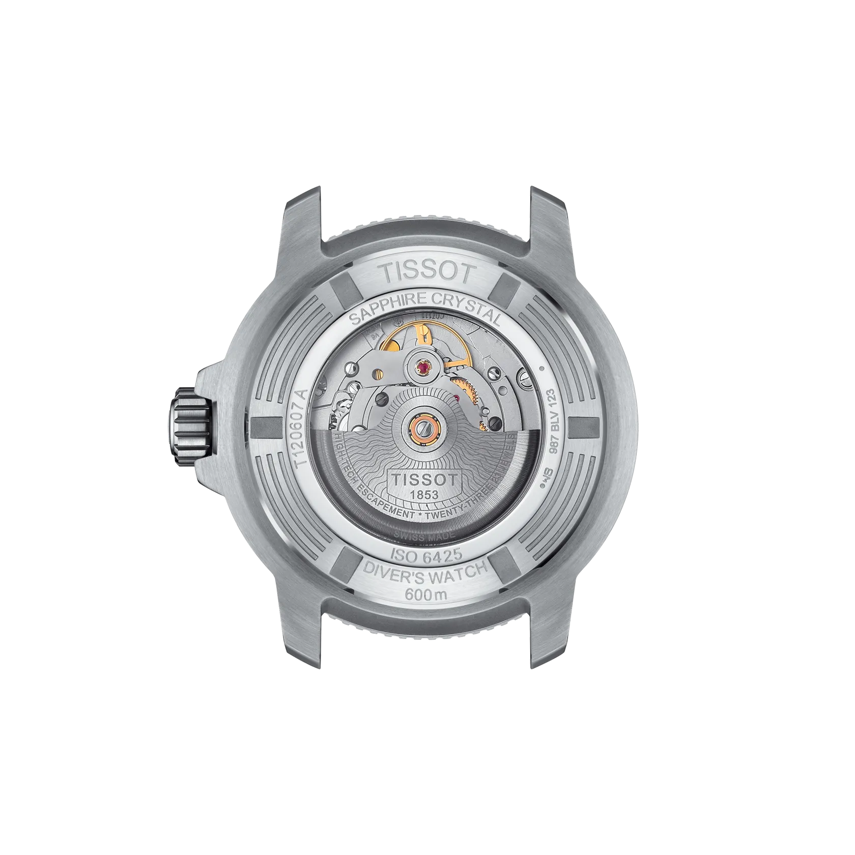Tissot Seastar 2000 46mm T120.607.11.041.00 - vista posterior