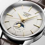 Reloj Longines Flagship Heritage Moonphase Automático Dial Marfil L4.815.4.78.2