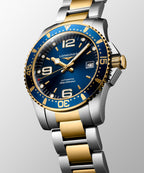 Reloj Longines HydroConquest 41mm Automático PVD Amarillo Dial Azul L3.742.3.96.7