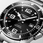 Reloj Longines HydroConquest 41mm Automático Dial Negro L3.742.4.56.6