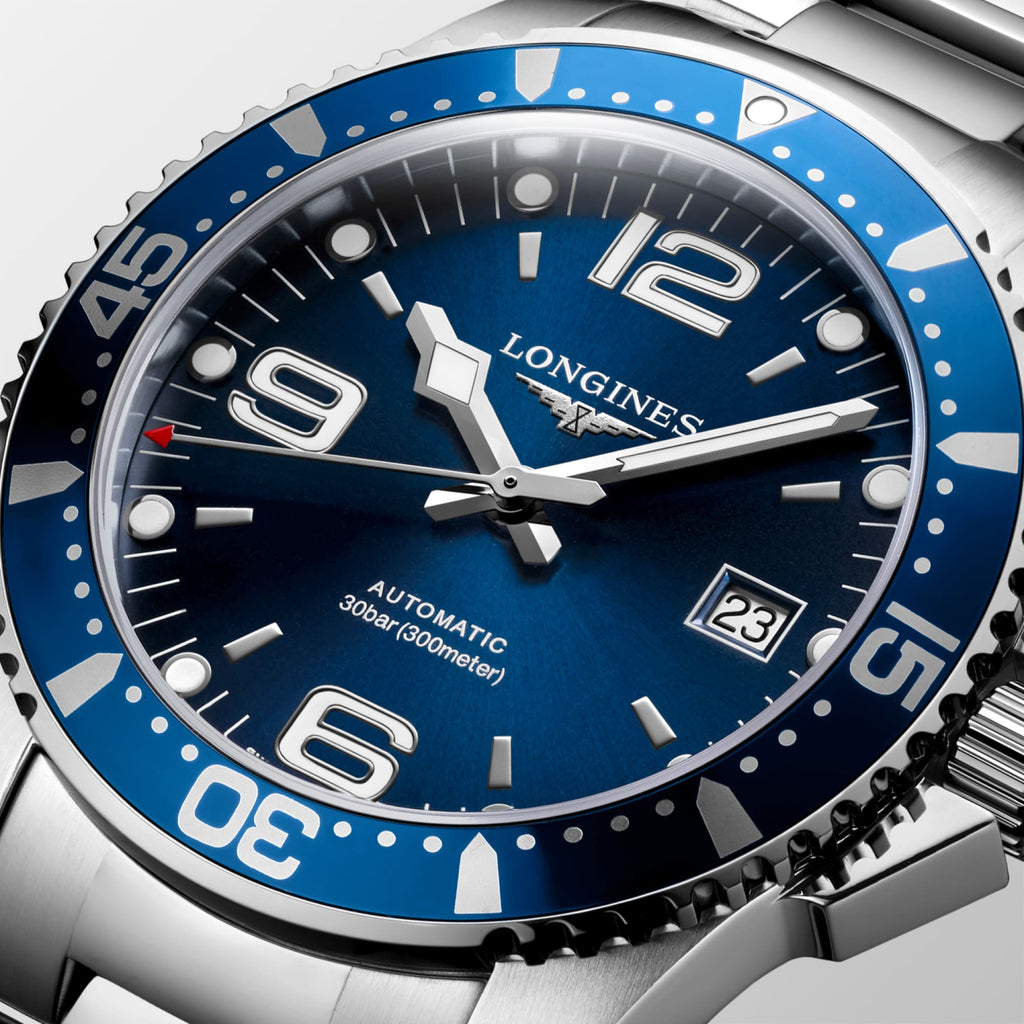 Reloj Longines HydroConquest 41mm Automático Dial Azul L3.742.4.96.6