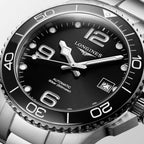 Reloj Longines HydroConquest 39mm Automático Dial Negro L3.780.4.56.6