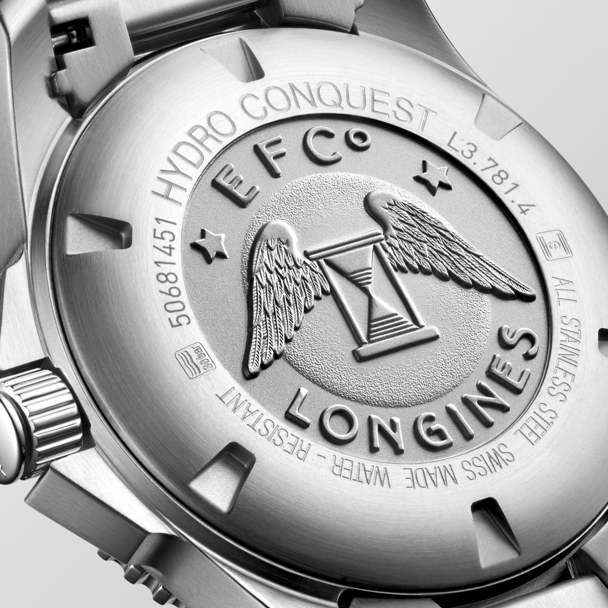 Reloj Longines HydroConquest Automático Bisel Cerámico Dial Verde L3.781.4.06.6