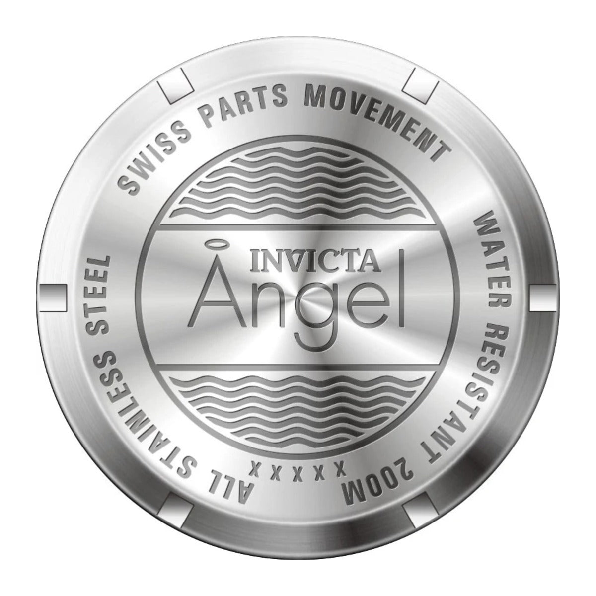 Reloj Invicta Angel 22706 vista trasera de la caja
