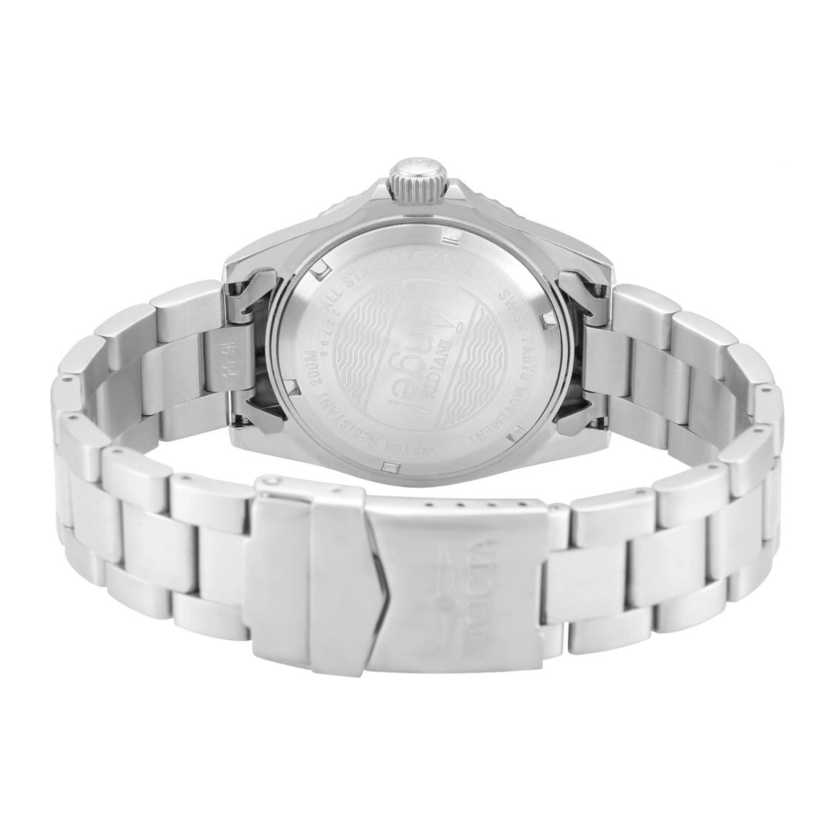 Reloj Invicta Angel 22706 vista trasera con cierre del brazalete