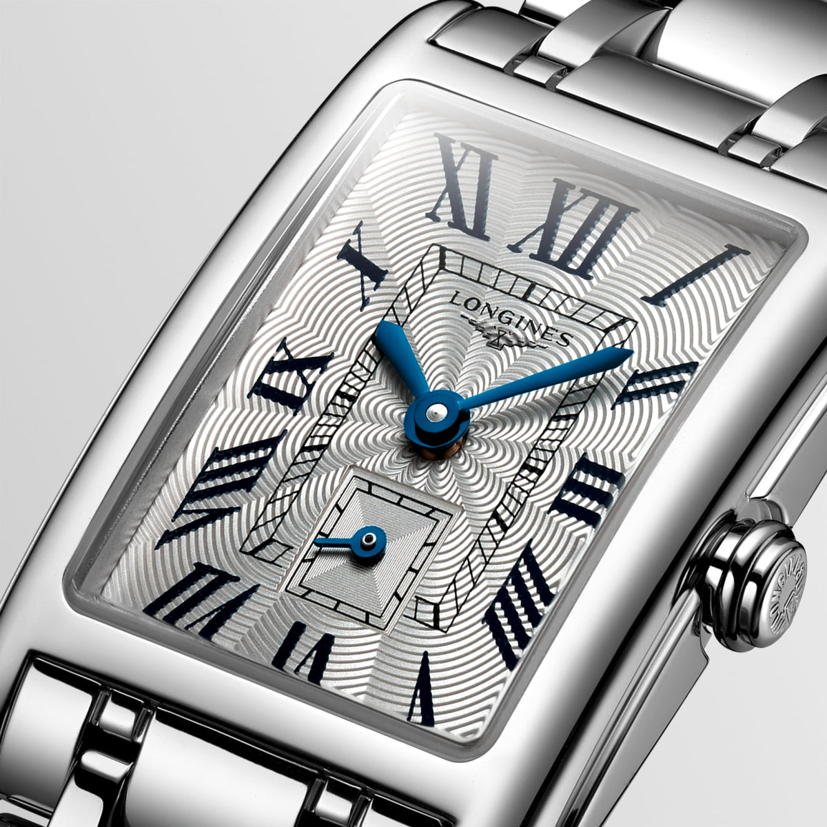 Reloj Longines DolceVita Cuarzo Dial Plateado L5.255.4.71.6