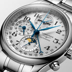 Reloj Longines Master Collection Chronograph Moonphase Automático Brazalete Acero L2.773.4.78.6