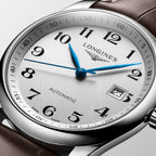 Reloj Longines Master Collection Automático Correa Marrón Dial Plateado L2.793.4.78.3